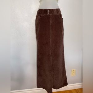 Dockers Womens Bootcut Pants Brown Stretch Corduroy Size 4 NWT #0227